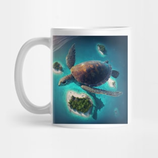 The flying turtle Mug